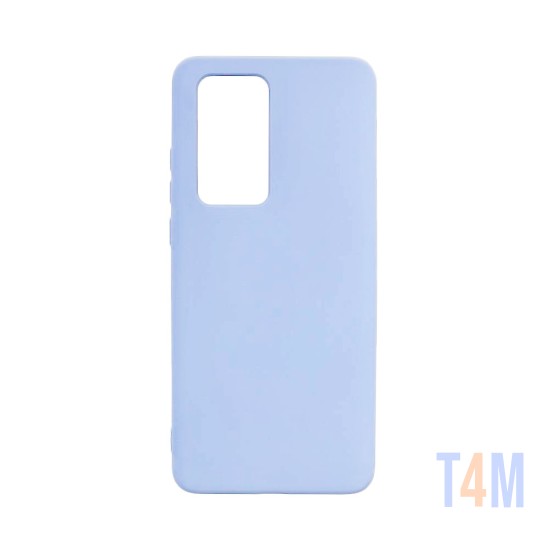 Capa de Silicone para Huawei P40 Azul